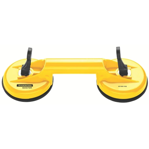 Ventosa Dupla Tramontina Master 100 Kg ABS Reforçado Ventosa de Borracha