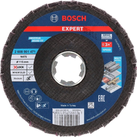 Disco Flap Bosch Scm Expert N475 115mm Médio 10U