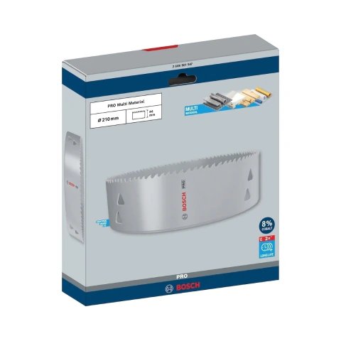 Serra Copo Bosch Pro Multi Material Cobalto 210mm