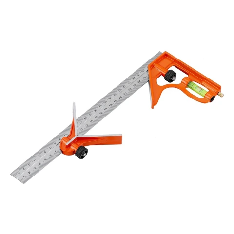 Esquadro Combinado 300mm 12 Polegadas Aço Inoxidável Nível Integrado Sparta 3236755