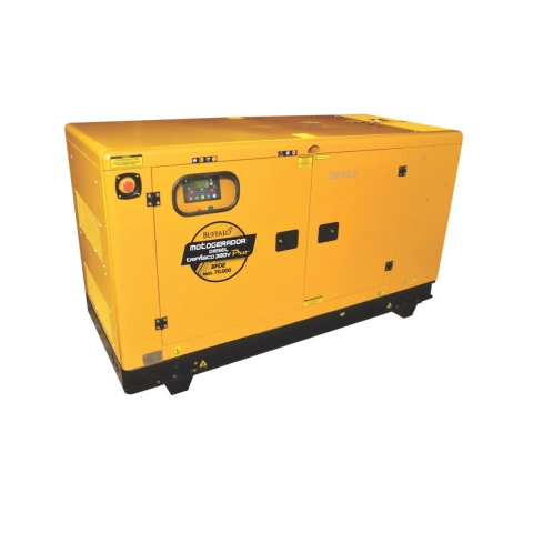 Motogerador Diesel Buffalo 70kVA Trifásico 380V 82CV ATS Bateria Turbo 130L 11.5L/h Silencioso