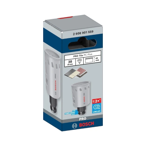Serra Copo Bosch Pro Tile Power Change Plus 38 mm 1 1/2''