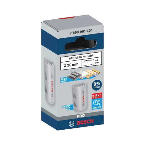 Serra Copo Bosch Pro Multi Material Cobalto 30 mm 1.3/16''