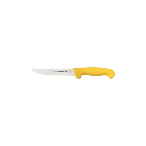 Faca Para Desossar Tramontina Profissional Master 6 Polegadas 15cm Aço Inox Cabo Amarelo Antimicrobiano