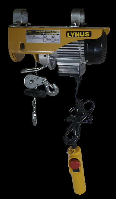 Guincho Elétrico de Coluna 300 à 600Kg 127V MGC-300 Lynus