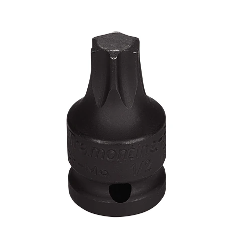 Soquete de Impacto Ponta Trafix T60 1/2'' Aço Cromo Molibdênio Tramontina PRO Resistente