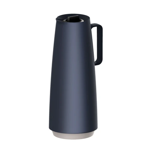 Bule Térmico 1 L Plástico Ampola Vidro Azul Corta Pingos BPA Free Tramontina Exata