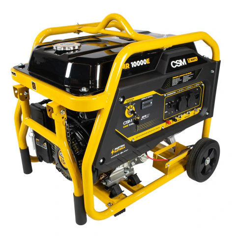 Gerador Monofásico 9,0 kVA 15 HP GMR 10000E A Gasolina 25L Com AVR E Partida Elétrica CSM