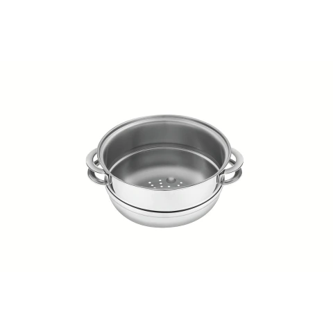 Cozi-Vapore Tramontina Solar Em Inox Com Alças 16 Cm 1,6 L Para Caçarolas