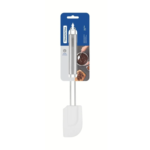 Espatula De Silicone Tramontina Marffim Com Cabo Em Aco Inox Utensilio Para Cozinha Profissional