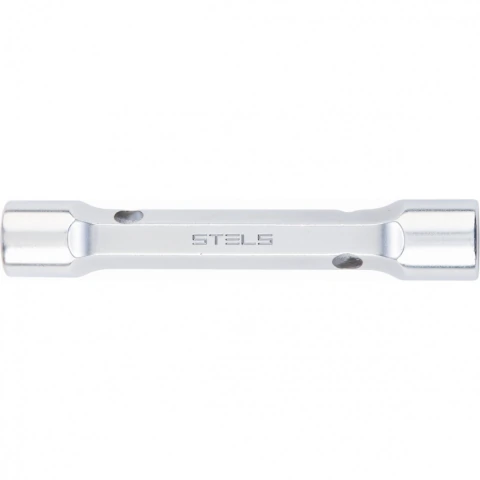 Chave Sextavada Tubular Reforçada 16-17mm Stels 1377355 Aço Crv 160mm