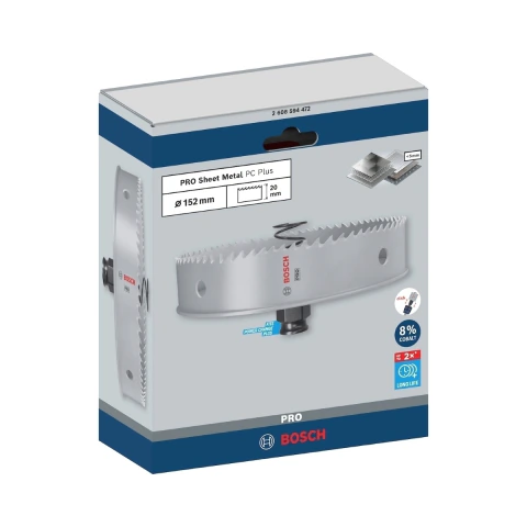 Serra Copo Bosch Pro Sheet Metal Power Change Plus 152 mm