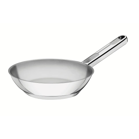 Frigideira Tramontina Allegra Aço Inox Fundo Triplo 24 cm 2,1 L Indução
