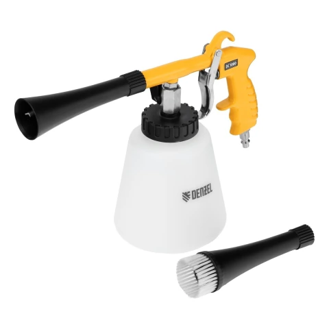 Pistola Tornador Pneumática Limpeza a Seco 150 L/min 1 L 6.3 Bar Denzel