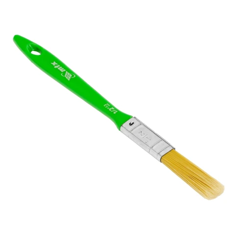 Trincha Pincel 1/2 Pol 15 Mm Multiuso Cerdas Sintéticas Cabo Plástico Mtx
