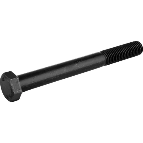 Parafuso Sextavado 8.8 24x220mm Din 931 Aço Carbono Oxidado Preto Vonder 5 Peças Rosca Parcial