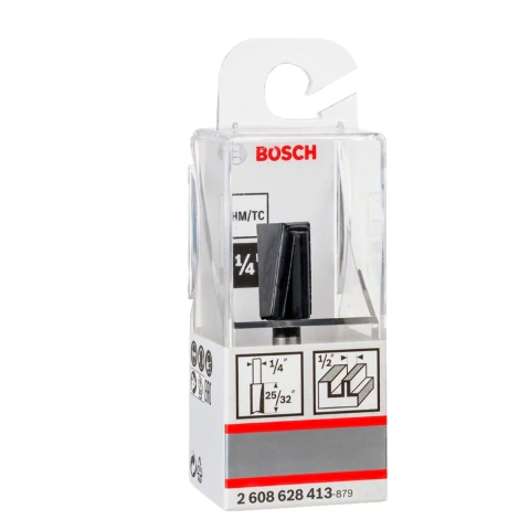 Fresa Ranhurar Bosch Standard 1/4'' D1 12.7mm L19.5mm G51mm