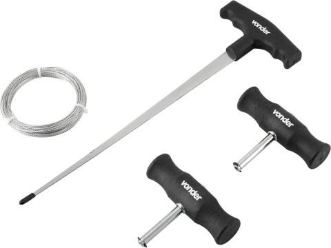 Conjunto Removedor Para-Brisas Vonder 22m 0,85mm Para Vidros Leves e Comerciais