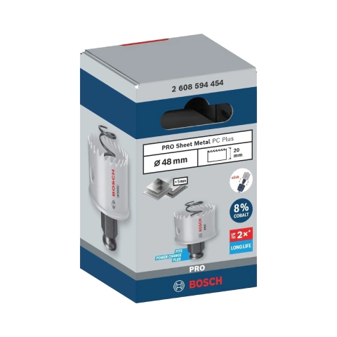 Serra Copo Bosch Pro Sheet Metal Power Change Plus 48mm