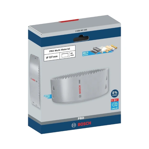 Serra Copo Bosch Pro Multi Material Cobalto 127 mm 5''
