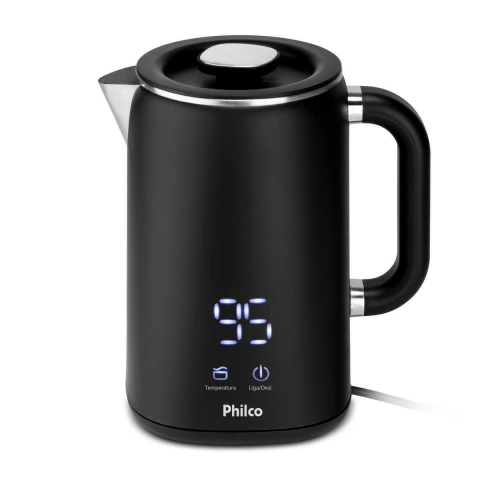 Chaleira Elétrica Philco PCH18B 1.8 Litros com Painel Digital 220V