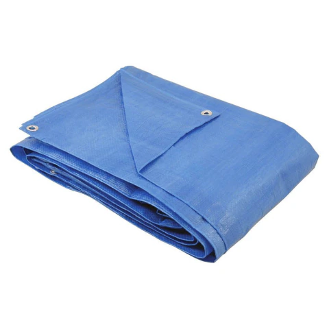 Lona polietileno 6x4m azul 100 micras - Belfix