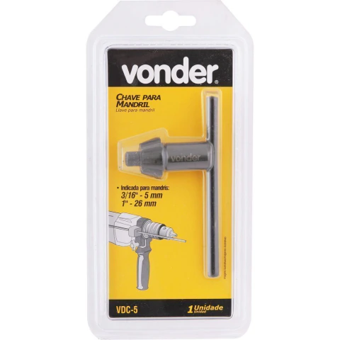 Chave para mandril n.5 vdc-5 Vonder