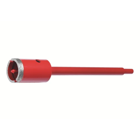 Serra Copo Diamantada 19 mm 9 mm Encaixe 172 mm Haste com Pino Guia Tramontina MASTER