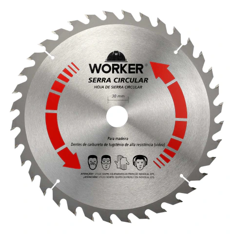 Disco Serra Widea 350X60 60 Dentes 30Mm Para Cortes Precisos Worker