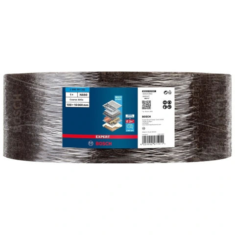 Manta Abrasiva Bosch Expert N880 100mmx10Mt Grosso Alox