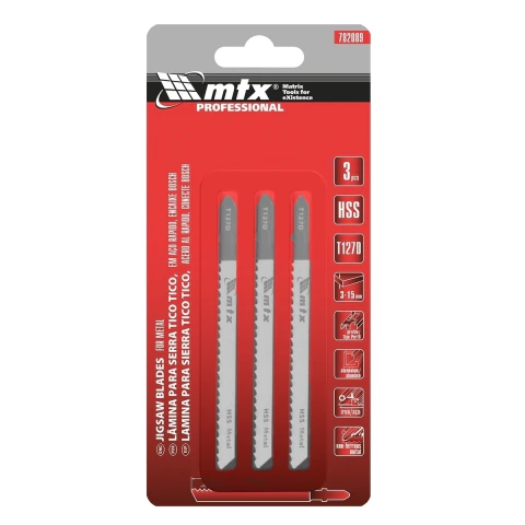 Lamina Serra Tico Tico Encaixe Fácil 3 Peças Mtx