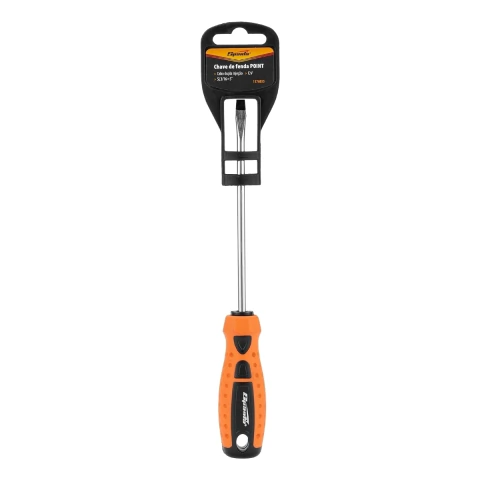 Chave De Fenda Sl5 3/16 X 5 Polegadas 125 Mm Crv Cabo Emborrachado Sparta
