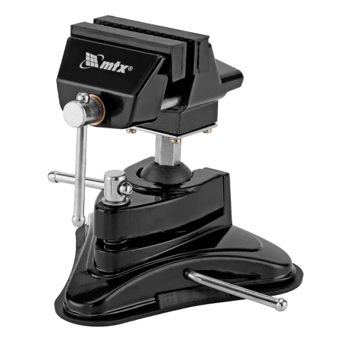 Morsa de Bancada MTX 70mm 68mm Base de Sucção Giratória Para Joalheria Eletrônica Reparos Delicados 185069