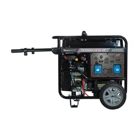 Gerador Gasolina 17,0KW 220V Trifásico Partida Elétrica 40L Toyama TG15000CXE3D-XP