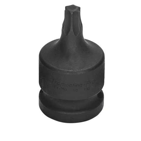 Soquete de Impacto Ponta Trafix T40 1/2'' Aço Cromo Molibdênio Tramontina PRO Durável