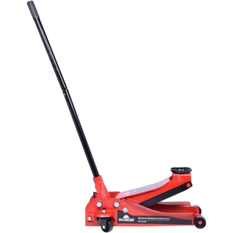 Macaco Hidráulico Jacaré 3 Toneladas 90mm/450mm Worker Rebaixado