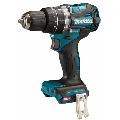 Parafusadeira Furadeira Impacto 40V Torque 64N.m 2 Baterias Carregador Maleta HP002GA201 220V Makita