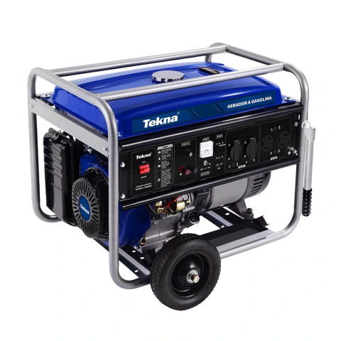 Gerador Gasolina 6Kv 6000W 389CC 115/230V 60Hz Mono 4T Tekna