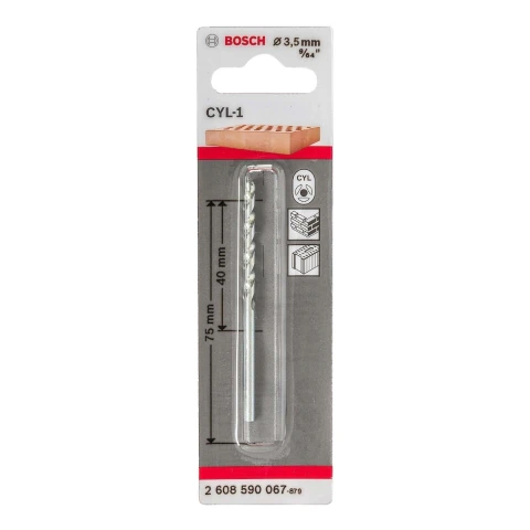 Broca Para Concreto Bosch Cyl-1 Ø3,5X40X75mm