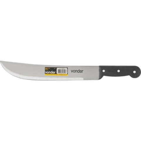 Facão para mato 18" aço carbono cabo plástico Vonder