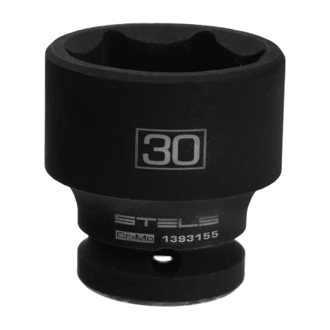 Soquete Impacto 1/2 Sextavado 30mm Aço CrMo Stels
