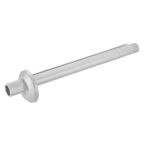 Braco Chuveiro 30Cm Aluminio C Luva Liege
