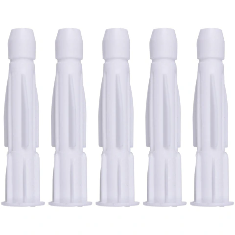 Bucha De Plástico 10mm 50mm Para Parede Oca 421316 Kit 5 Peças Worker