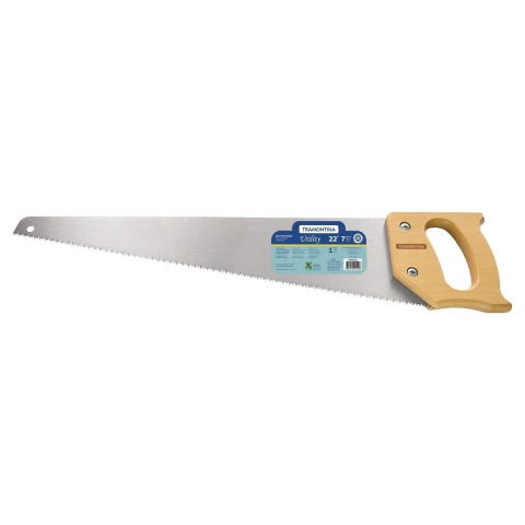 Serrote Tramontina Utility 22'' 7 Dentes Por Polegada Lâmina Aço Especial Cabo Madeira