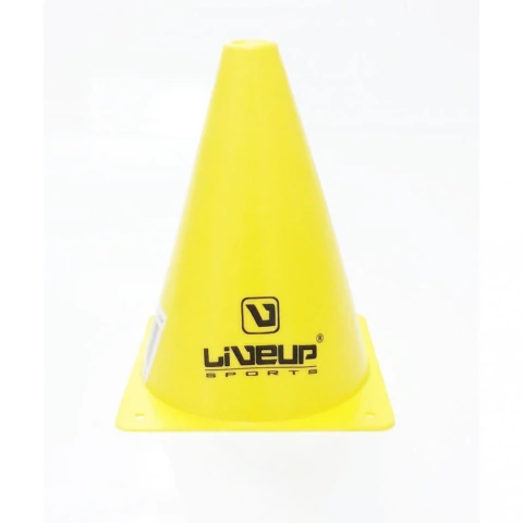 Cones De Agilidade 18cm Amarelo Liveup