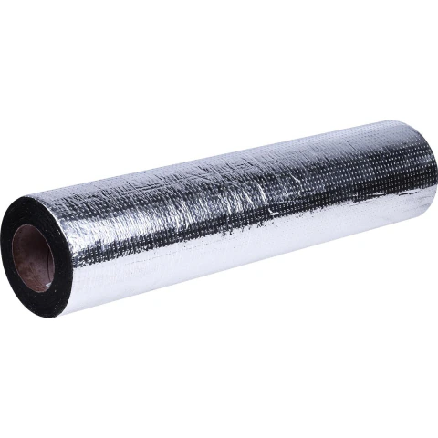 Manta Asfáltica Autoadesiva Alumínio 90Cm X 10M Impermeabilização Worker