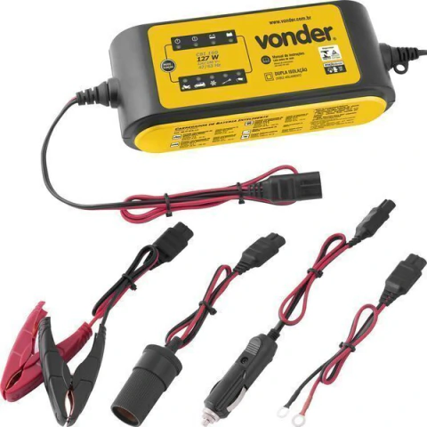 Carregador Inteligente De Bateria 6-160ah 127volts Cib160 -