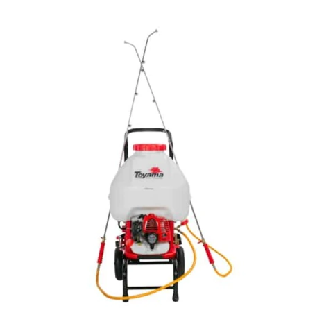 Pulverizador Costal 25,4cc 2 Lanças 25L 1 HP Toyama TS26B-NQ Carrinho Incluso