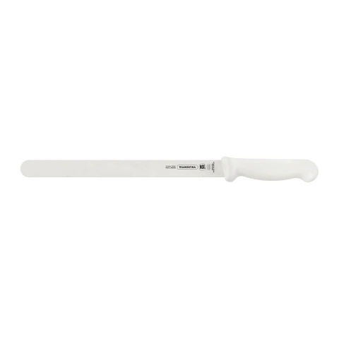 Faca Para Fiambres Tramontina Profissional Master Aço Inox 30cm 12 Polegadas 56 HRc Cabo Branco
