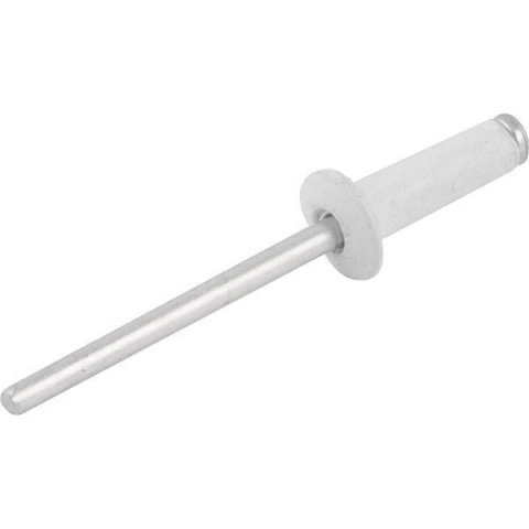 Rebite Alumínio Branco 3,2x8,0 com 100 peças Nove54